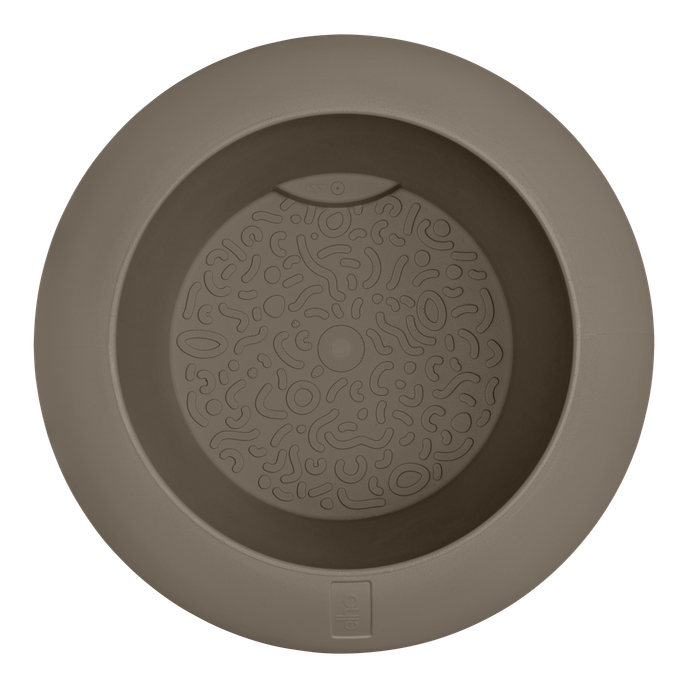 amber roll low 60cm burnt umber